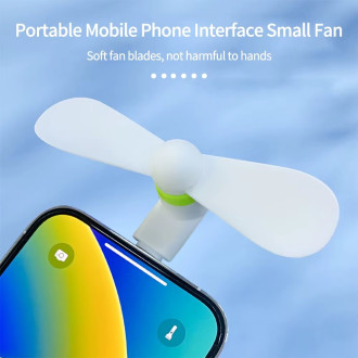 Mini USB-C ventilátor pro mobilní telefon