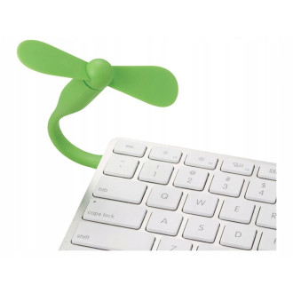 Mini USB silikonový větráček – flexibilní přenosný ventilátor