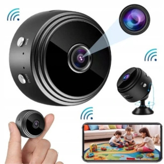 Bezdrátová mini WiFi kamera Full HD 1080P s magnetem A9