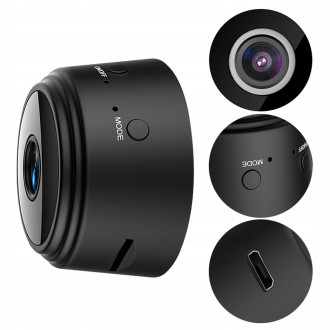 Bezdrátová mini WiFi kamera Full HD 1080P s magnetem A9