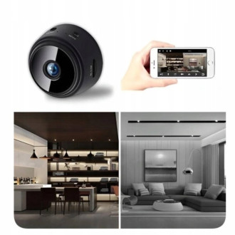 Bezdrátová mini WiFi kamera Full HD 1080P s magnetem A9