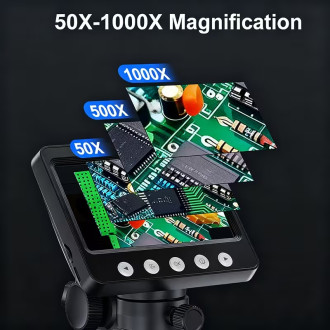 Mikroskop s LCD monitorem 1000x LCD 4,3"