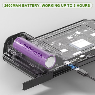 Endoskopická kamera T31 s LCD a duální kamerou 15 m