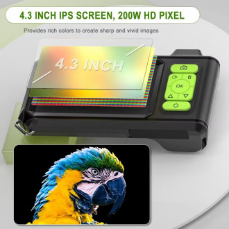 Endoskopická kamera T31 s LCD a duální kamerou 15 m