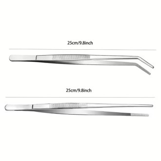 Technická pinzeta zahnutá 25 cm
