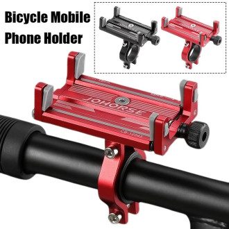 Hliníkový držák na mobil na řídítka kola a motocyklu 5,8–8,8 cm – otočný