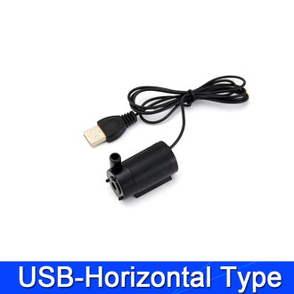 Mini ponorné čerpadlo DC 3–5 V, 120 l/h s USB